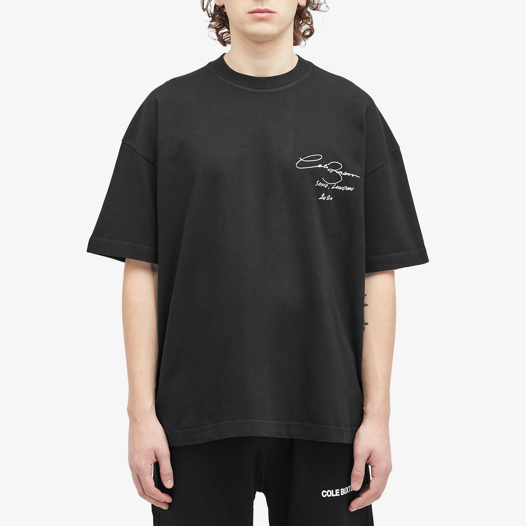 Cole Buxton Men's Signature T-Shirt Black